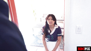 Naughty Asian Teen Bangs Teacher for Better Grades