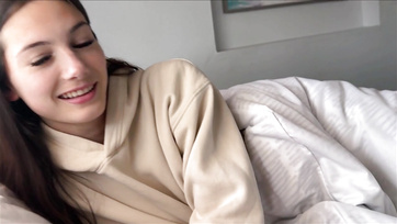 Naughty Step-sis Convinced Me to Fuck Despite Feeling Bad