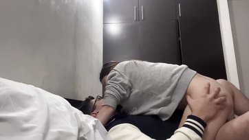 College Girl Came into My Room to Fuck, Not Study