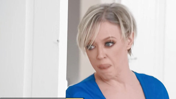 Nurse with Big Tits Drains Black Guy's Cock While Girlfriend Isn't Watching