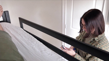 Sister Caught Me Jerking Off, Then Started Sucking My Cock