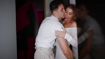 Tiny Slut's Pussy Squirts Like a Fountain After Rough Anal