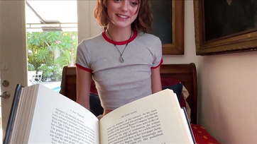 My Step-Sister in Red Craving My Cock in Her Tight Pussy