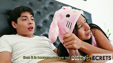 Stepbrother Stuffed His Fat Cock in My Tight Ass to Conquer My Fear of Thunderstorms