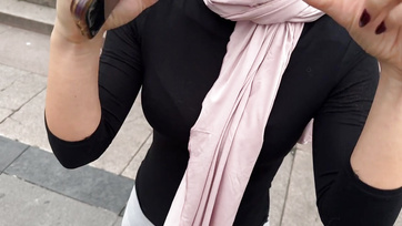 Hardcore Pounding for Stunning Arab Wife's First Big Cock