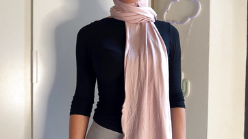 Hardcore Pounding for Stunning Arab Wife's First Big Cock