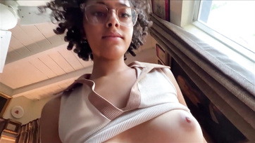 Stepbrother Takes Cute Brace-Faced 18-Year-Old into the Secrets of Sex