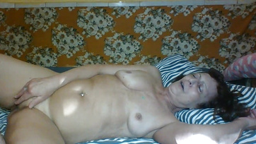 Hungarian Grandma Craving for Cock - Hope You Like What You See... Wanna Fuck My Pussy?