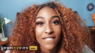 Stepmom Seduces Young Stud and Teases Sexy Ebony Girl