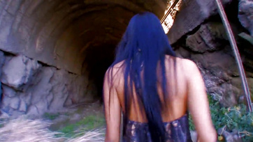 Asian slut craves a snug fit in her ass after getting her pussy fucked raw