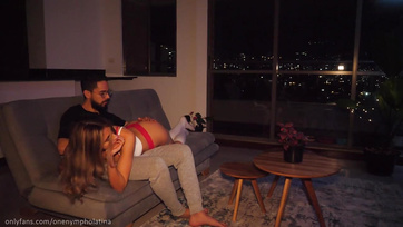 My Nympho Roommate Paid Me a Visit and I Throated My Cock