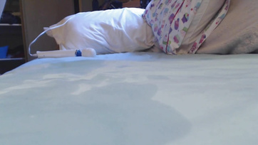 Blonde Babe Masturbates with Giant Vibrator from Drawer