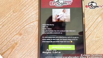 Blonde German MILF Gets Horny in the Car for Her Date's Big Cock