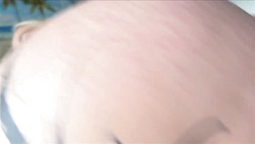 Busty Girl Takes Off Shorts When Stepbrother Shows Hard Cock