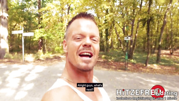 Hot German Milf Got Fucked in the Bus Stop on Their First Date