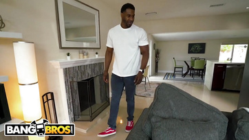 Tiny African Girl Takes a Huge Black Cock in Her Tight Pussy