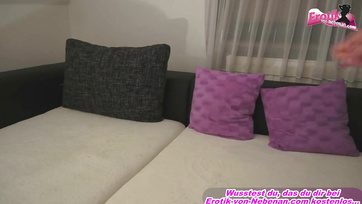 Big-titted Berlin babe plundered a huge cock into her tight ass