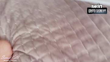 My Stepbrother's Virgin Girlfriend Rode My Cock Without Penetration