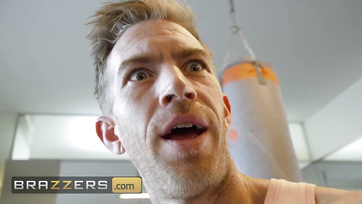 Latin Teen with Big Booty Tries Coach's Huge Cock at the Gym