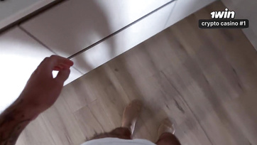 Caught Almost Cheating with Sexy Neighbor Girl Riding My Cock