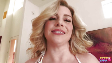 Stepmom Savors Mature Mom's Mouth After Going Balls Deep in Her Ass