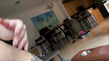 Step-sis Caught Me Masturbating, Then Started Sucking - Hot!