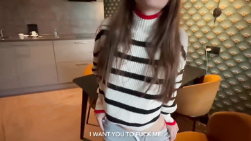 Step-Sister and Step-Brother Get Naughty While Parents Are Away