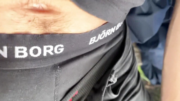 Blonde Cutie Lets Me Stroke and Fuck Her Wet Pussy in the Park