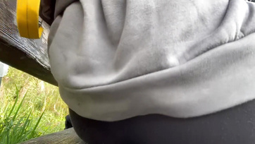 Blonde Cutie Lets Me Stroke and Fuck Her Wet Pussy in the Park