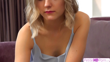 Blonde Teen Babe Can Only Think About Sex During Chess Game