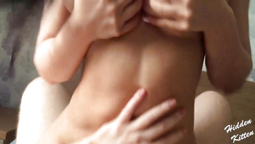 Wearing Hubby's Shirt While Getting Gently Fucked