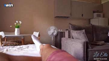 Slept in Bed with Sexy Stepmom in Rome, Woke Up to Her Riding my Huge Cock