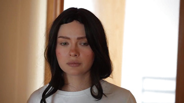 Big-titted stepsis pretends to be a sex doll, unaware I'll fuck her ass