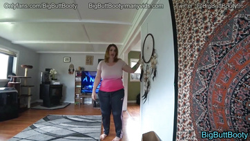 Stepbrother's Morning Wood Wakes Up Busty Amateur Girl