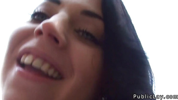 Hunted and Fucked Busty Budapest Babe in the Park