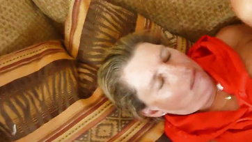 Muscle Buddy Drilling My Wet Pussy While My Husband Films
