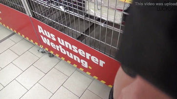 Blonde Fritz Girl Gets Fucked in the Supermarket