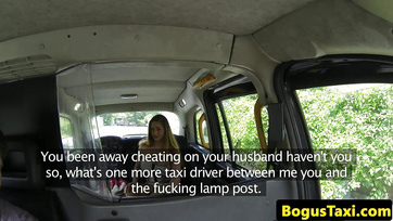 Hungarian Hottie Takes a Ride in the Taxi and Gets Fucked in the Backseat