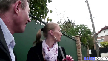 French MILF Babes Take Turns Riding the Stranger's Carrot