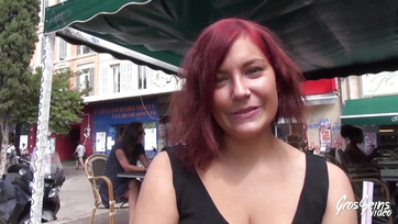 Satisfied the chubby girl with a cock shortage then blew her face off