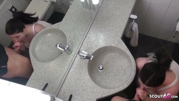 Seduced by my naughty step-sis to fuck her tight pussy in the bath