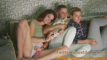 My Buddy Fingered My Pussy Next to His Girlfriend While Watching a Movie