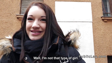 Picked Up the Cute Budapest Kitten by the Big-Dicked Fake Agent and Took Her Home to Fuck