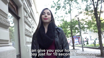 Riding Cock at the Guy's Place: Budapest Girl Gets What She Wants