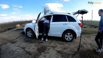 After fucking his girl, she pegged his ass with a strap-on dildo