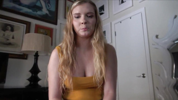 Stepdad Bangs Young Stepson's Girlfriend and Cums Inside Her Pussy