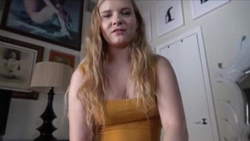Stepdad Bangs Young Stepson's Girlfriend and Cums Inside Her Pussy