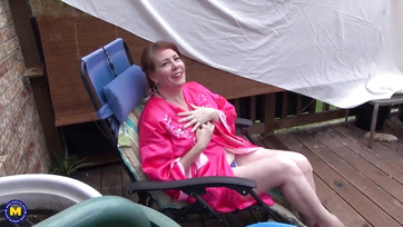 Redhead Grandma Desperately Needed a Good Fuck