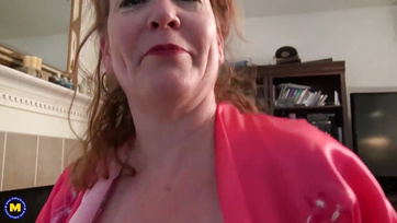 Redhead Grandma Desperately Needed a Good Fuck