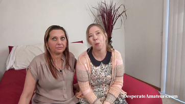 Adventurous Lady Takes Her Busty Young Friend to the Casting